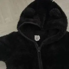 GAP ブラック フード付きジャンプスーツ