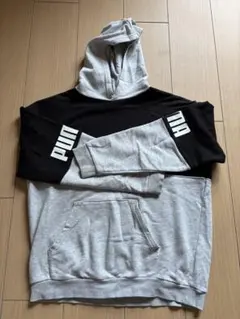 キッズ　PUMA フードパーカー 160cm 期間限定１１日まで