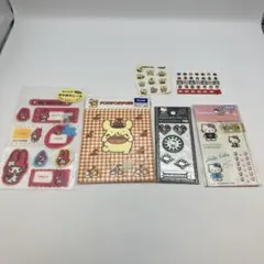 平成レトロ当時物　ポムポムプリン　オーロラエポシール　フロッキーシール 平成レトロ 当時物 ポムポムプリン オーロラエポシール フロッキー
