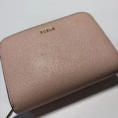 FURLA ピンク 二つ折り財布 バビロン