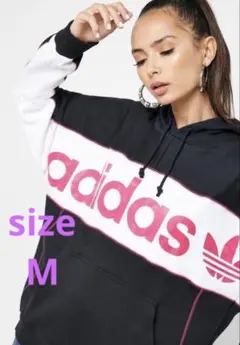 新品 adidas オリジナルス レディース パーカー フーディー 裏起毛