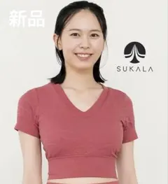 SUKALA ジオメトリックショートスリーブトップス Sサイズ【新品未使用