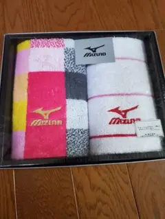 Mizuno タオルセット チェック柄　2枚セットのサムネイル