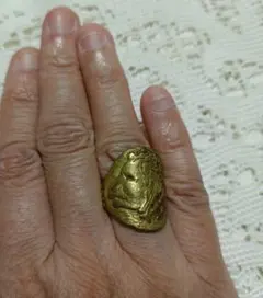 ライオン？デザイン vintage リング