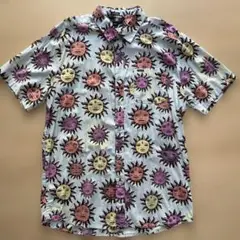 【美品】VOLCOM クラッシックフィット　総柄メンズブラウス　XL