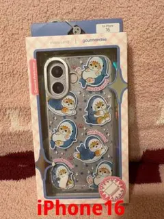 新品 mofusand iPhone16用 ケース サメにゃん