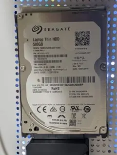 【美品】Seagate 2.5インチ内蔵HDD 500GB
