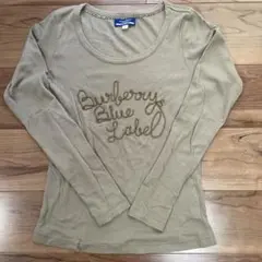 Burberry Blue Label 長袖Tシャツ 38アンゴラ混