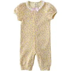 Bijoux&Bee 小花柄 前開き ロンパース 70のサムネイル