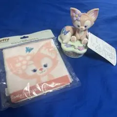 リーナベル ミニスナックケース ハンカチ ディズニー ダフフレ スーベニア