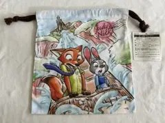 【新品⭐︎未使用】ズートピア 巾着(東京ディズニーリゾート)