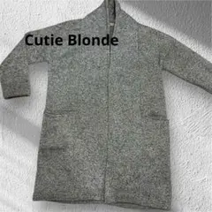 Cutie Blonde グレー ロングコート Lサイズ