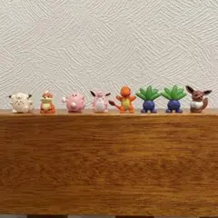 ポケモン　永谷園　ちびポケモデル　フィギュア　8体セット　まとめ売り　ヒトカゲ