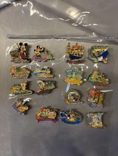冬*さ様 ディズニーパーク ピンバッジ 16個セット