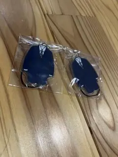 金属バット小林　スーツ アクリルキーホルダー 2個セット
