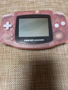 ゲームボーイアドバンス クリアピンク 本体故障品