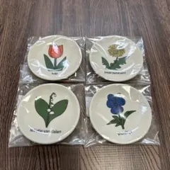 DBT お花の豆皿 ブルーナフラワー 4枚セット 希少 レア ミッフィーのサムネイル