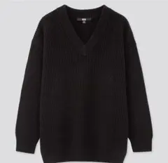 リブニット 長袖 ユニクロ