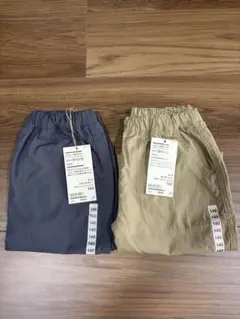 無印良品　乾きやすいハーフパンツ140 2枚セット