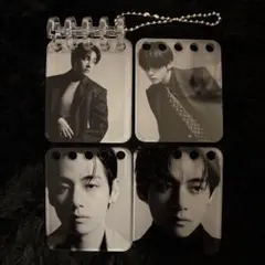 BTSテテ フォトプリントアクリルキーリング
