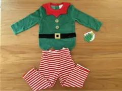 新品タグ切れ　サンタ コスプレ クリスマス 男の子　女の子　キッズ 80サイズ