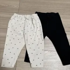 ユニクロ/リラックスフィットレギンス/80/2枚セット