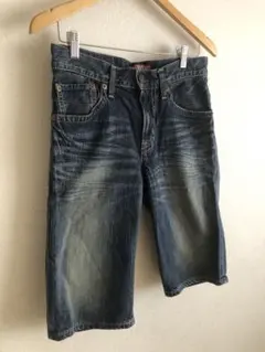 【EDWIN】 エドウィン　メンズ30インチ デニムハーフパンツ