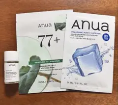 アヌア　シートマスク　クレンジングオイル　Anua