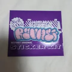 BE:FIRST　刺繍ステッカー　リュウヘイ