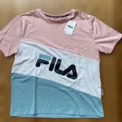 FILA 半袖Tシャツ ピンク/ホワイト/ブルー