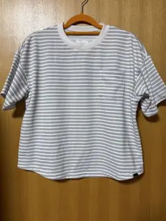 Marmot 半袖Tシャツ ボーダー ポケット付き