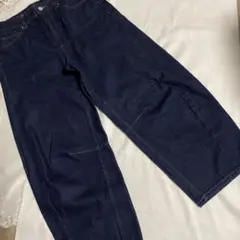 s*m様 GU ジーユー バレルレッグジーンズ ジーユー　デニムパンツ
