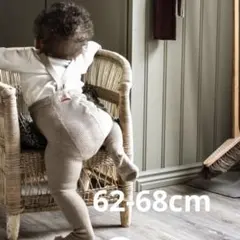 シリーサイラス　タイツ ベージュ　ピーナッツ6-12m（62-68cm）