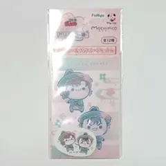 忍たま乱太郎 フリューくじ 桜もちぴこの段 ステッカー 伊作 留三郎