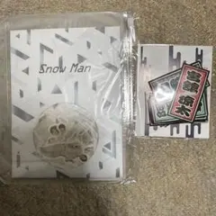 Snow Man フレークシール