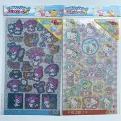 新品サンリオ♡キラッとシール2枚セット