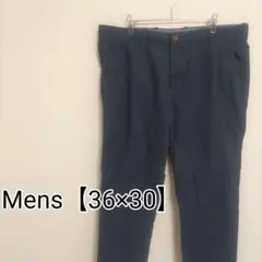 F66【US輸入】トミーヒルフィガー　パンツ【メンズ36×30】ネイビーのサムネイル