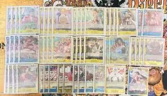 ワンピースカード 青黄ハンコックデッキ 強化パーツ付き