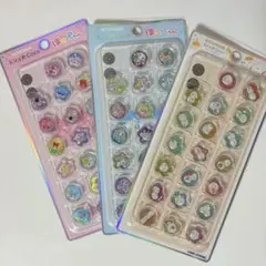 【国内正規品】Kira☆Coro シール 3枚セット　キラコロ　おはじきシール