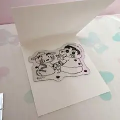 ⌇クレヨンしんちゃん⌇原作35周年 コマミラーステッカー