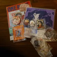 ONE PIECE　ルフィ　まとめ売り　キーホルダー　タオル等