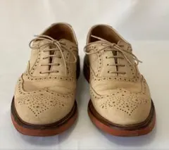 じ*じ様 クロケット&ジョーンズ SUFFOLK 8.5D ベージュヌバックのサムネイル