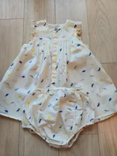 プチバトーワンピース 18m81cm ブルマ付き