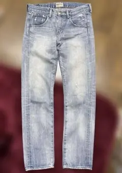 MOUSSY ダメージ　ジーンズ　デニム