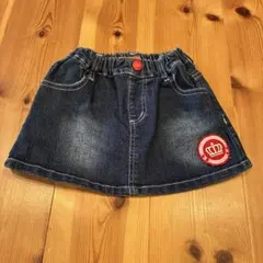 【美品】BABYDOLL 90デニムスカート