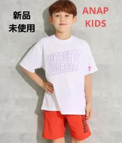 新品！ANAP、KIDS、半袖、トップス、カラーロゴビッグTシャツ、110