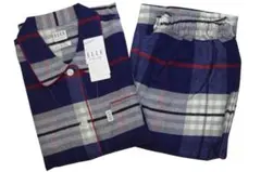 【新品】エルELLE 秋冬物厚手ネル地パジャマ（L）№C11