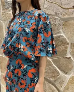 DIANE VON FURSTENBERG 総柄シルクブラウス マゼンダ 4 - メルカリ