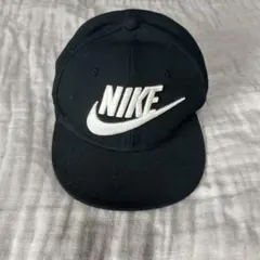 Nike ロゴ刺繍 キャップ 黒