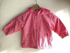 美品　ベビーギャップ　水玉ウインドブレーカー　羽織